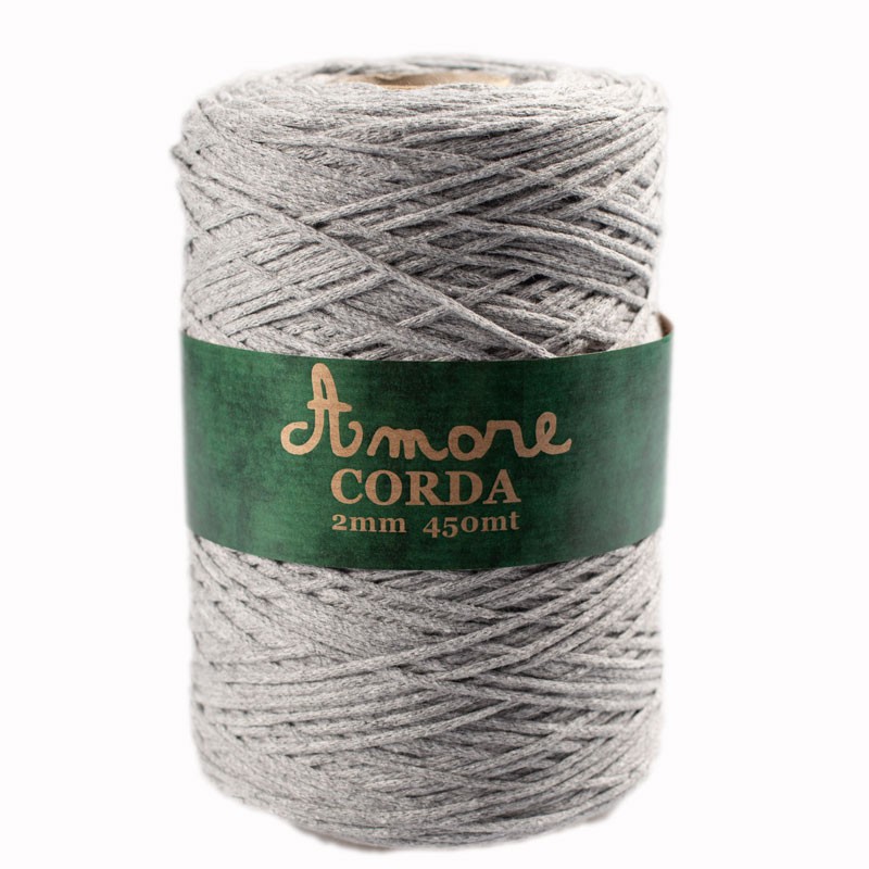 Amore Corda 2 Mm 500 Grammi Grigio 730