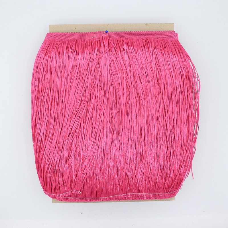 Frangia Di Rafia Made In Italy Altezza Cm 30 Fucsia