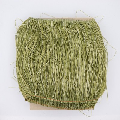 Frangia Di Rafia Made In Italy Altezza Cm 30 Verde