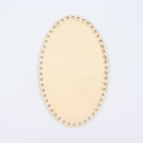 Fondo Ovale In Legno Cm 24,5x15,5