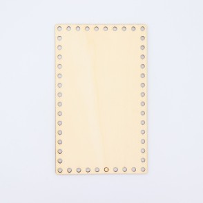Fondo Rettangolare In Legno Cm 22x13,5