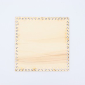 Fondo Quadrato In Legno Cm 18x18