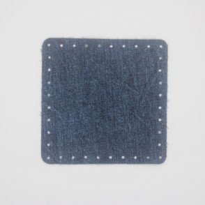 Quadrato In Jeans Cm 26x26