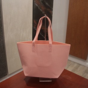 Borsa In Feltro Cm. 30x30x19 Rosa Pastello