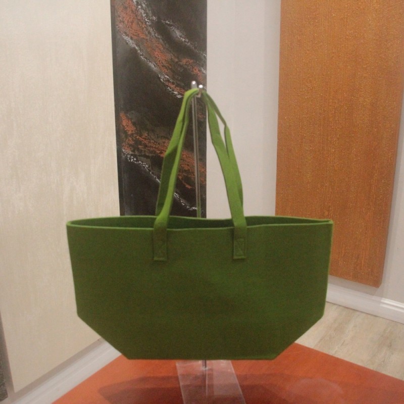 Borsa In Feltro Cm. 30x30x19 Verde