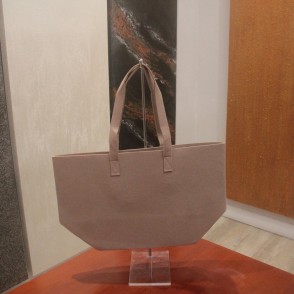Borsa In Feltro Cm. 30x30x19 Beige