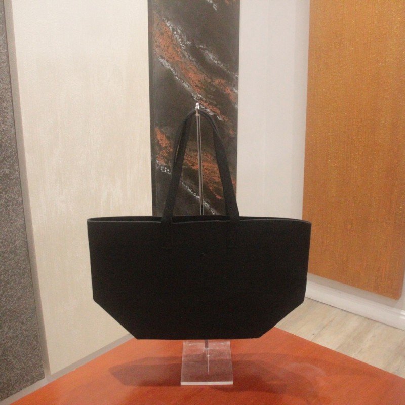 Borsa In Feltro Cm. 26x22x14 Nero