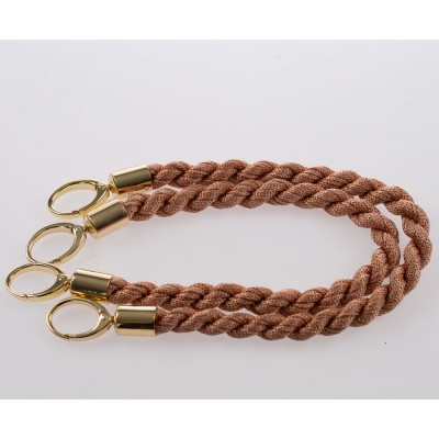 Manico Inda Cipria 32 Con Moschettoni Oro 50 Cm