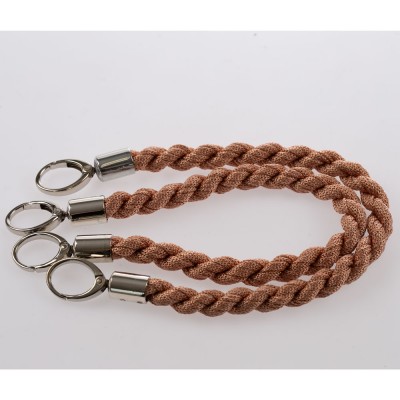 Manico Inda Cipria 32 Con Moschettoni Argento 50 Cm