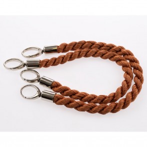 Manico Inda Rame 35 Con Moschettoni Argento 50 Cm