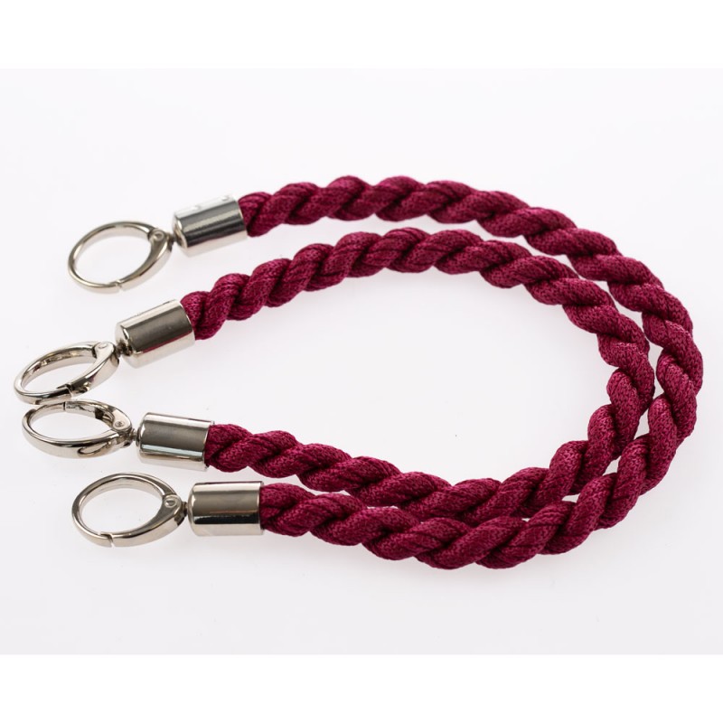 Manico Inda Vino 6 Con Moschettoni Argento 50 Cm