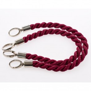 Manico Inda Vino 6 Con Moschettoni Argento 50 Cm