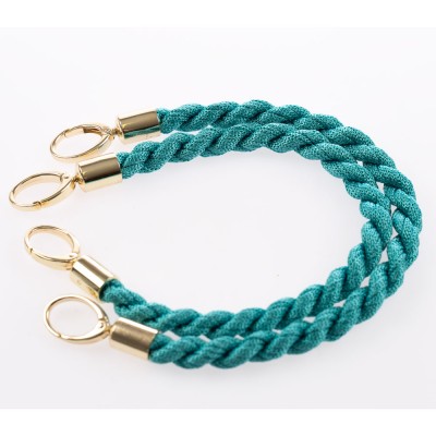 Manico Inda Tiffany 38 Con Moschettoni Oro 50 Cm