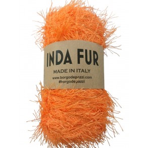 Cordino Peloso Inda Fur 250 grammi Arancio 37