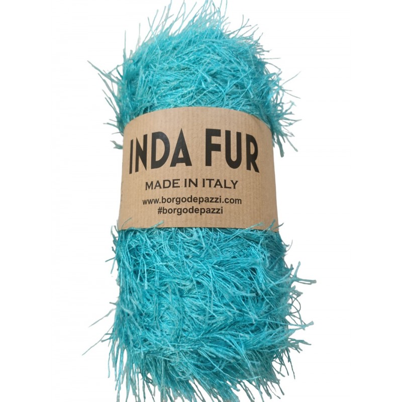 Cordino Peloso Inda Fur 250 grammi Tiffany 38