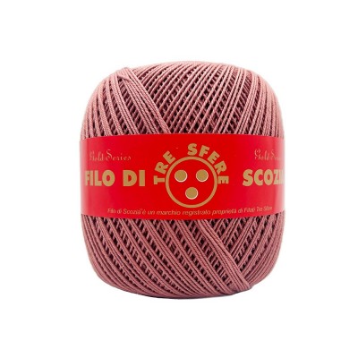 Gomitolo di Cotone N 5 Filo Di Scozia 100 Grammi Tre Sfere Colore 1518