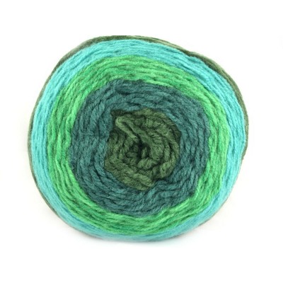 Gomitolo Lana Microfibra Jolie Tre Sfere Colore Verde-12