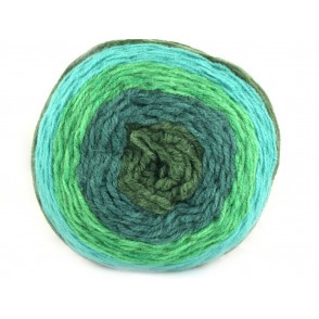 Gomitolo Lana Microfibra Jolie Tre Sfere Colore Verde-12