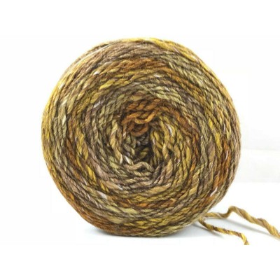 Gomitolo di Lana Microfibra Lana Fiamma Tre Sfere Colore Ocra-1