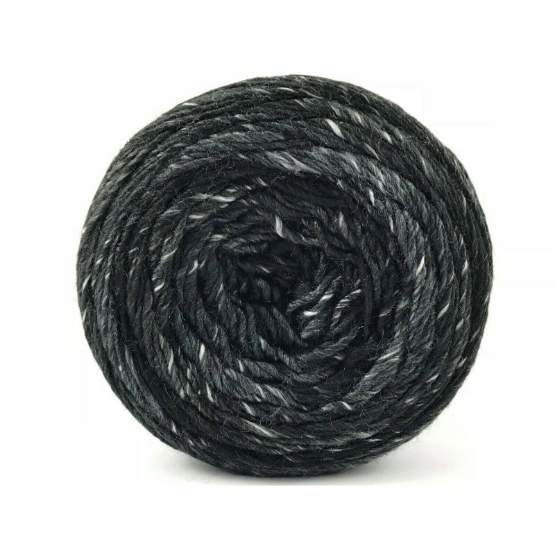 Gomitolo di Lana Microfibra Lana Fiamma Tre Sfere Colore Nero-11 Gomitolo di Lana Microfibra Lana Fiamma Tre Sfere Colore Nero-11