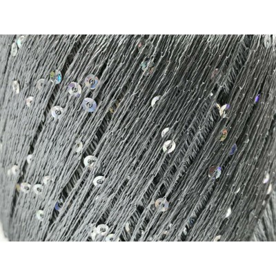 Gomitolo Paillettes Tre Sfere 25 grammi Colore Argento 915