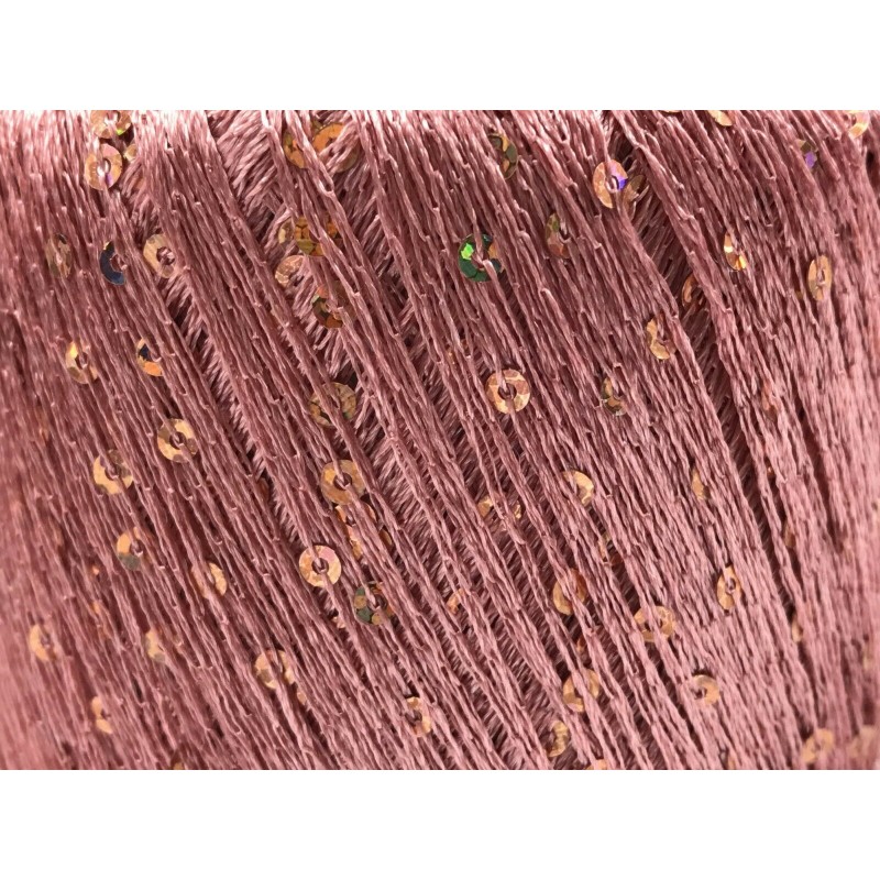 Gomitolo Paillettes Tre Sfere 25 grammi Colore Rosa 5315 Gomitolo Paillettes Tre Sfere 25 grammi Colore Rosa 5315