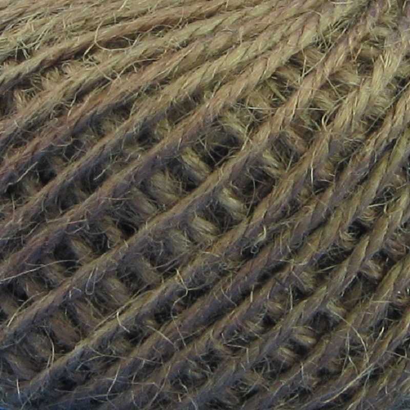 Gomitolo Filato Juta 100% Naturale Tre Sfere Colore Marrone 21