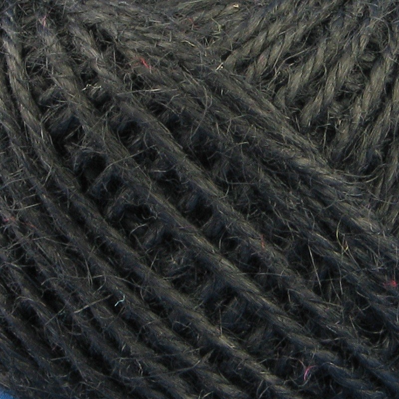 Gomitolo Filato Juta 100% Naturale Tre Sfere Colore Nero 16