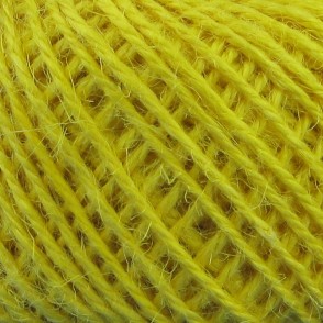 Gomitolo Filato Juta 100% Naturale Tre Sfere Colore Giallo 11