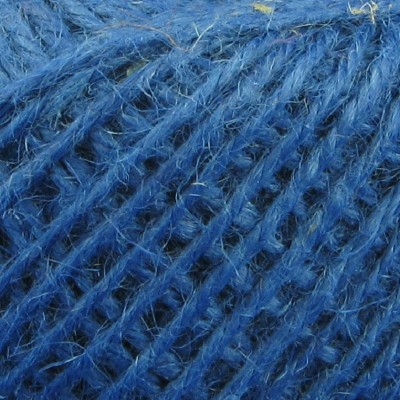 Gomitolo Filato Juta 100% Naturale Tre Sfere Colore Bluette 6