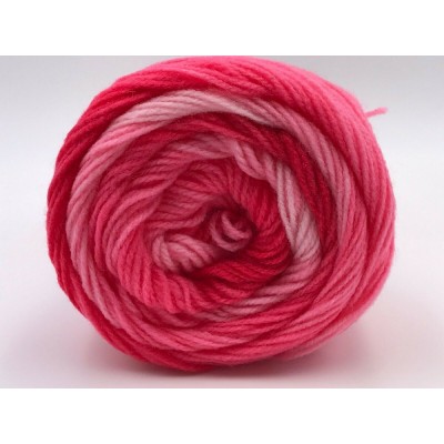 Gomitolo Lana Multicolor "Onda" Tre Sfere Colore Rosa 25