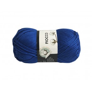 Gomitolo di Cotone "Fiocco" Tre Sfere Colore Bluette 7644