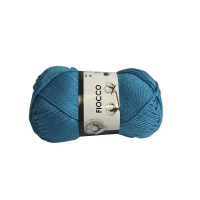 Gomitolo di Cotone "Fiocco" Tre Sfere Colore Turchese 7581