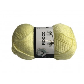Gomitolo di Cotone "Fiocco" Tre Sfere Colore Giallo 7210