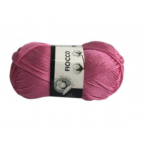 Gomitolo di Cotone "Fiocco" Tre Sfere Colore Rosa 7376