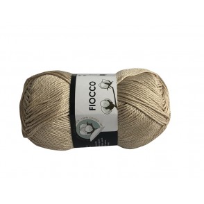 Gomitolo di Cotone "Fiocco" Tre Sfere Colore Crema 7030